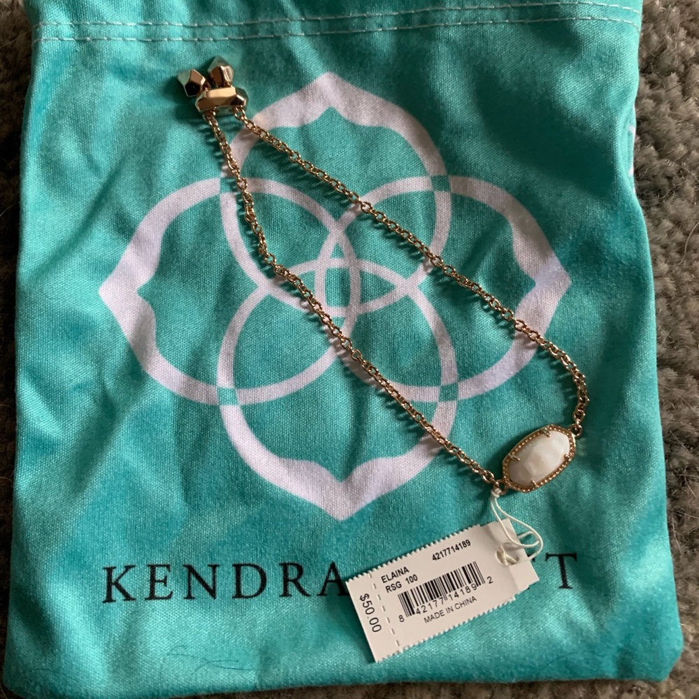 Rose Gold Kendra Scott drawstring bracelet
